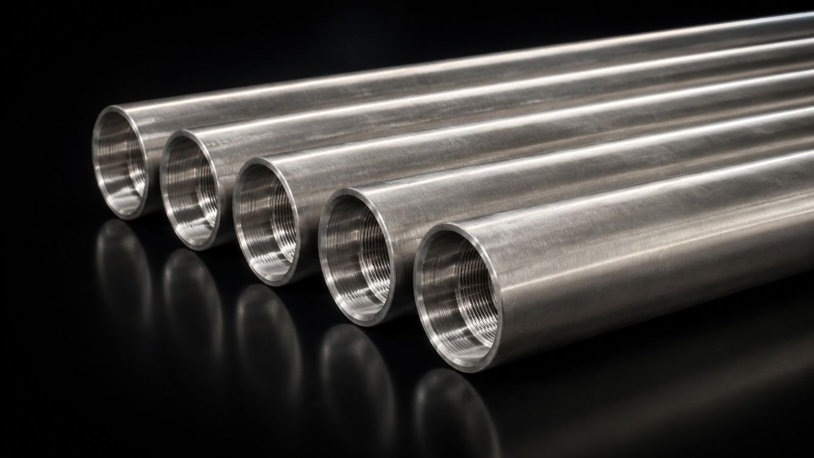 Five Nitronic 50 pressure housings